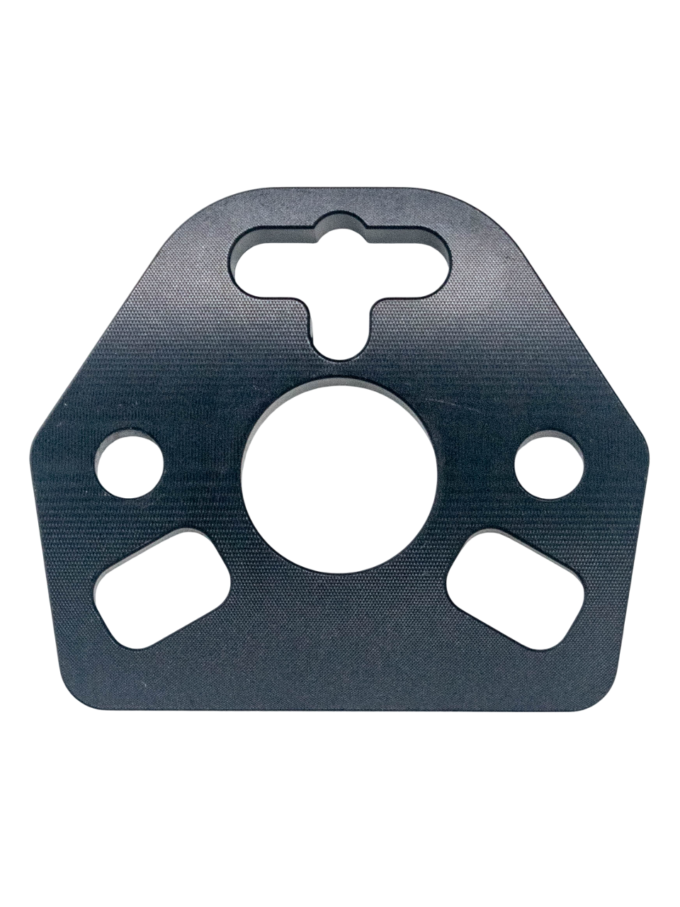 Top of a 10 Degree Karting Steering Wheel Mount Wedge.