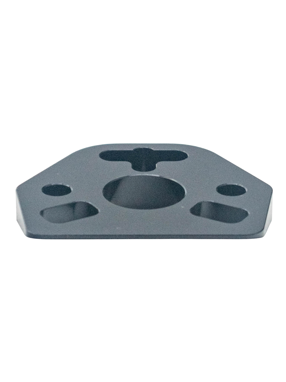 Front of a 15 Degree Karting Steering Wheel Mount Wedge.