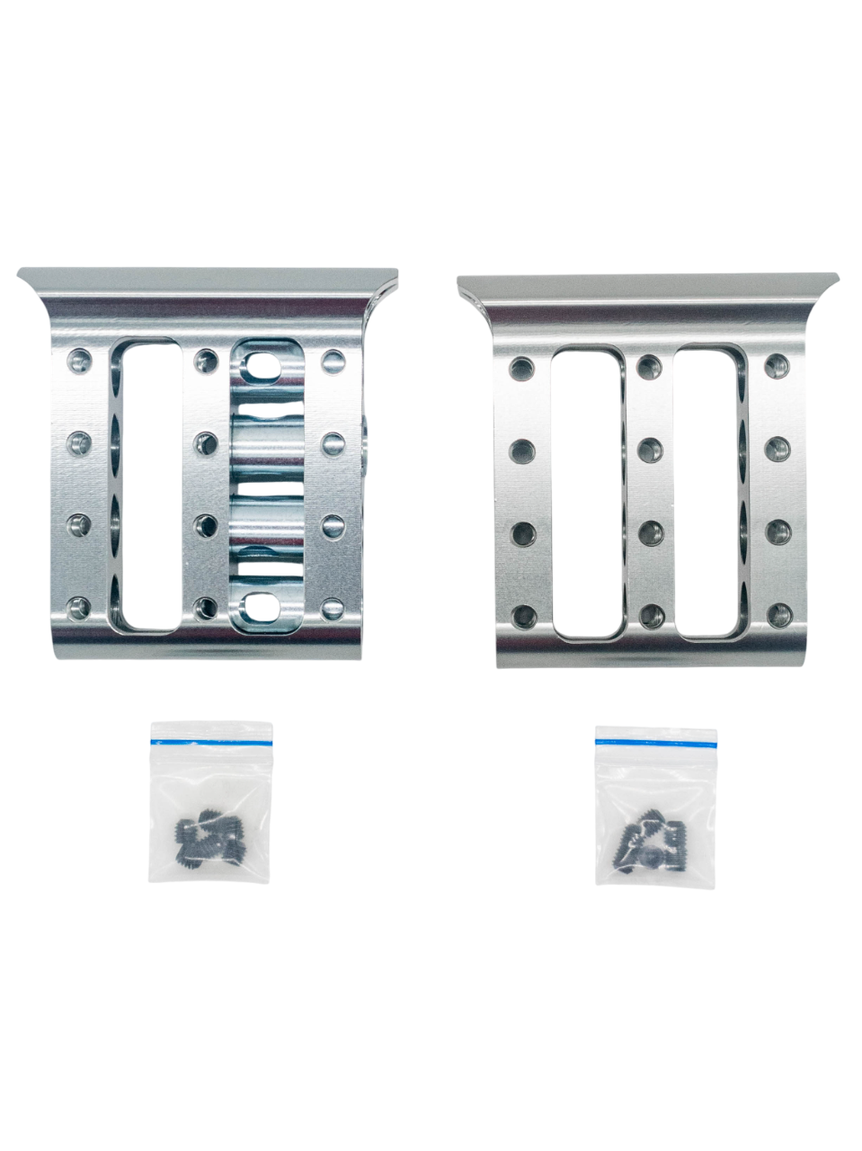 Top of a Set of 15mm ID OTK Karting Pedal Extenders.