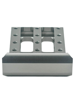 Front of a 15mm ID OTK Karting Pedal Extender.