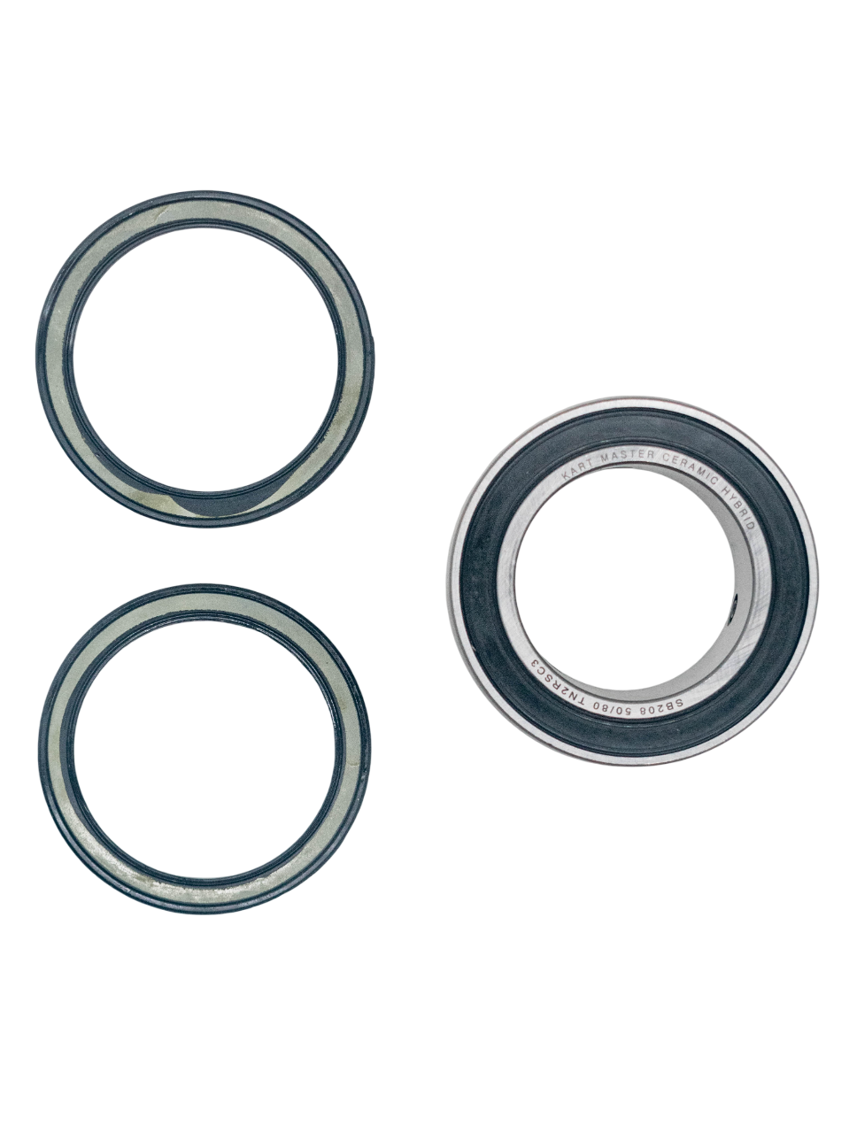 Top of a 50mm Ceramic Hybrid Axle Bearing Set.