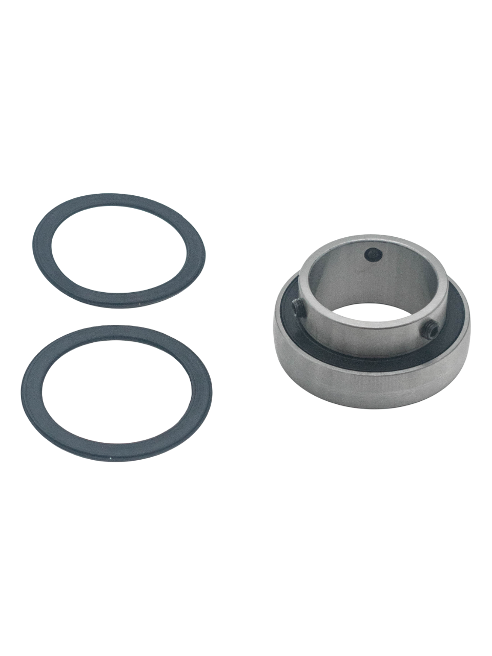 Front of an Upside Down 50mm Ceramic Hybrid Axle Bearing Set.