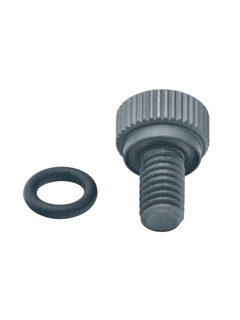 Front View of a 6mm Karting Repair Bead Lock and O-Ring.