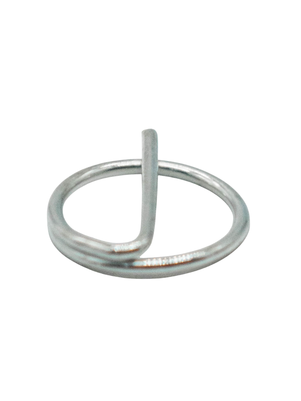 Front of an 8mm Cotter Pin.