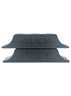 Two I32/K30 Odenthal Motor Mount Clamps Stacked on Top of Each Other.