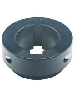 Back of a Black Axle Collar.