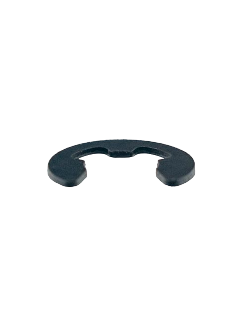 Low Front View of an E Clip Laying Down.