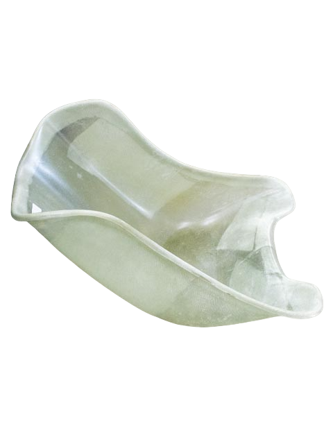 High Right Side View of a Beasley Low VCG Fiberglass Seat.
