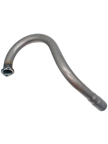 Top View of an Upside Down LO206 Spec RLV Exhaust Lefty Header Exhaust Pipe.