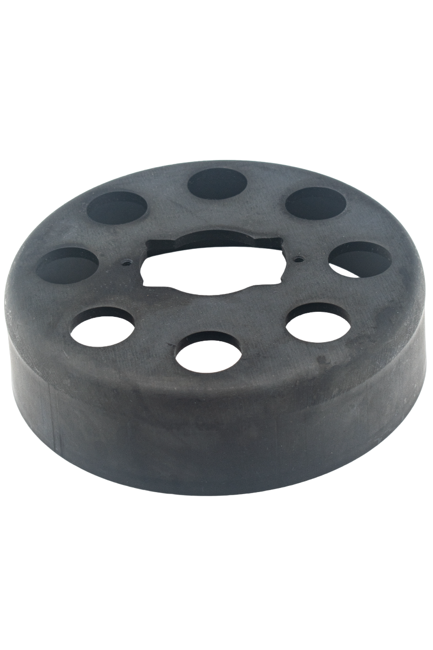 Front View of a Hilliard Flame Bully Conversion Drum.