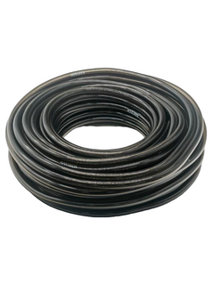Front View of Black Kartech Fuel Line.