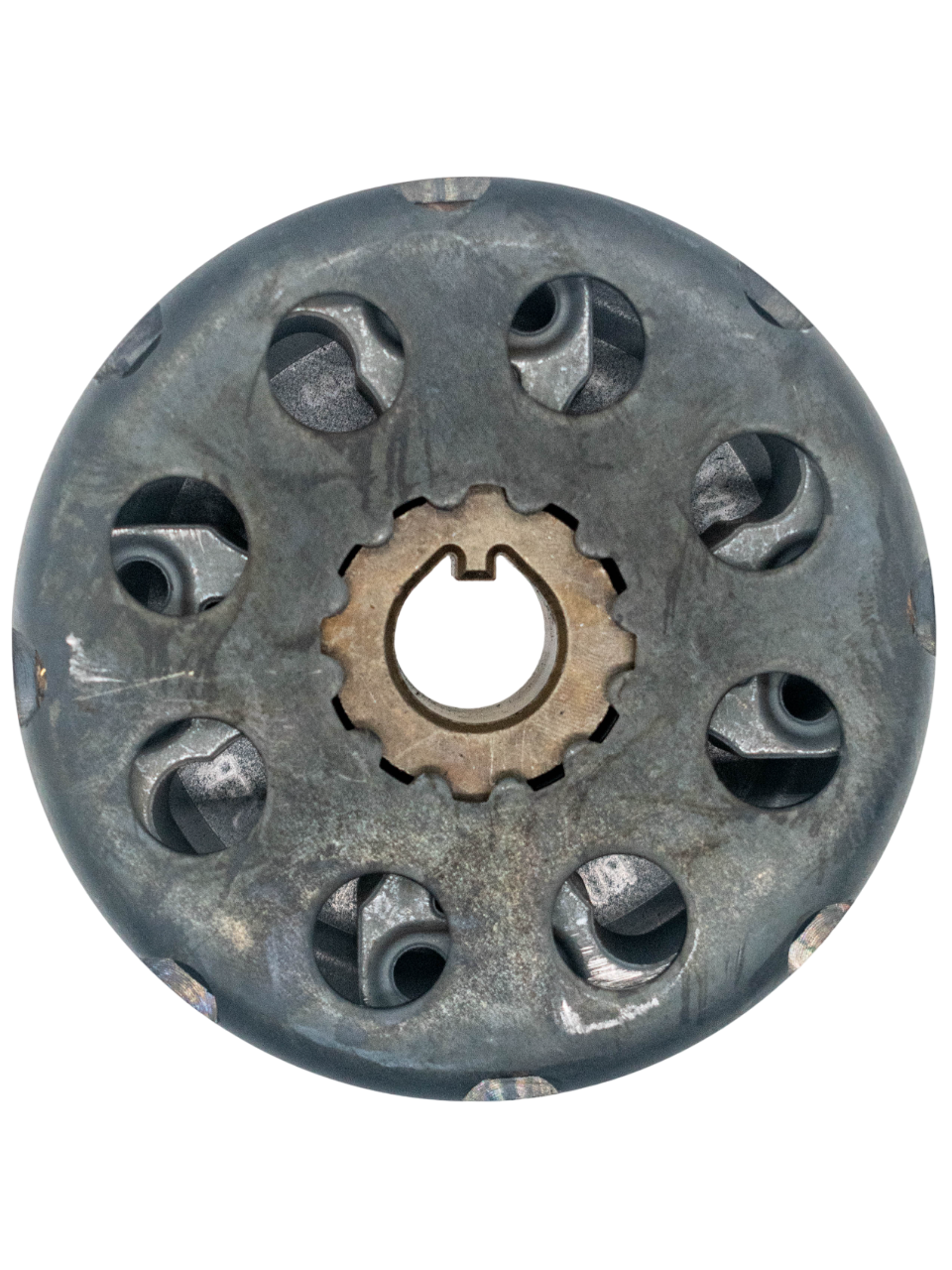 Top Down View of an Assembled of a Hilliard Fire Clutch Kit.