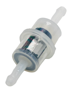 Front Right of a Karting Alcohol Fuel Filter.