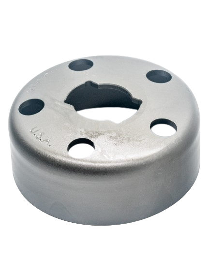 Front Right View of a Noram Premier Stinger Stamped Drum.