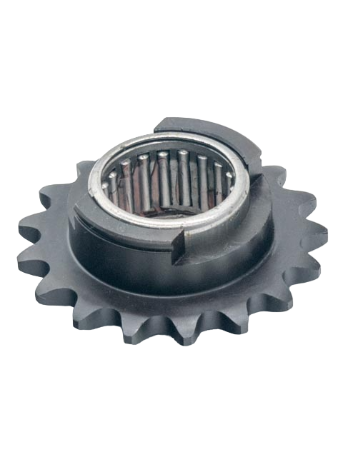 Upside Down Right View of a Stinger Noram Clutch Sprocket.