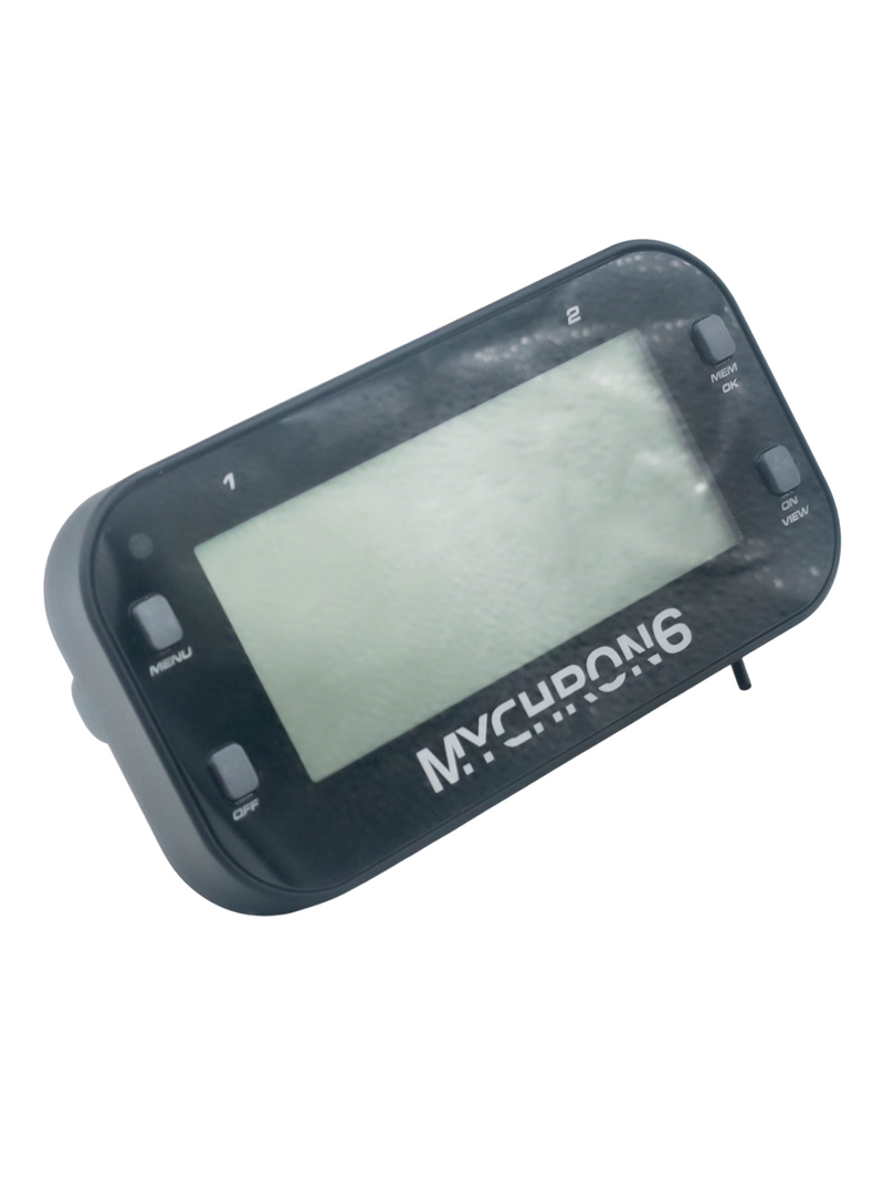 Front Left View of an Aim MyChron 6.
