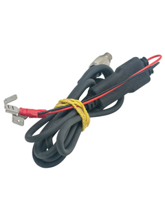 Front Right View of an Aim MyChron External 12V Power Harness.