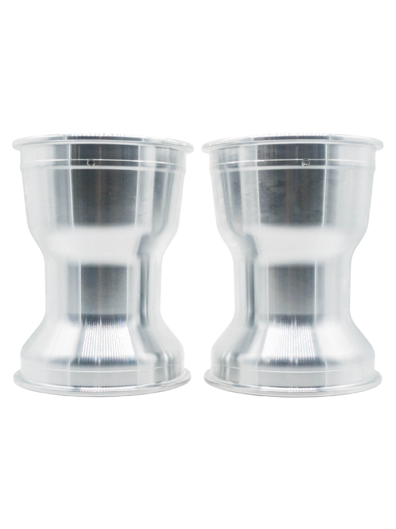 Set of AMV 180mm Tiger Aluminum Rain Karting Wheels.