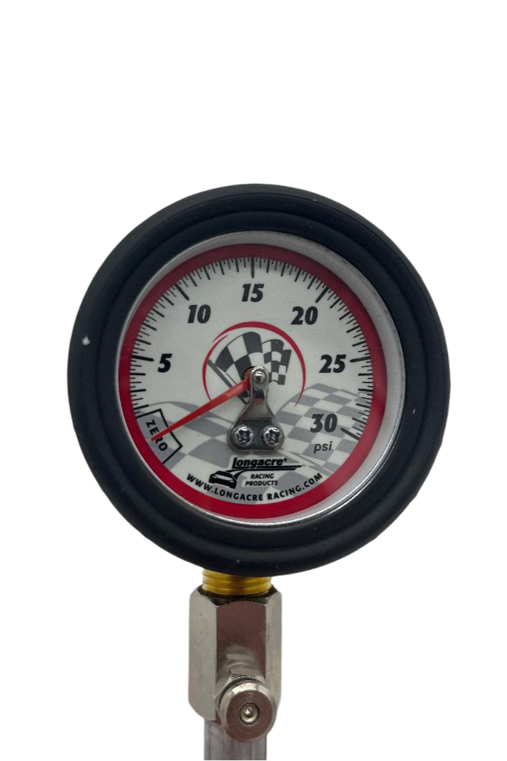 Longacre Basic 2" Tire Gauge: 0-30 psi