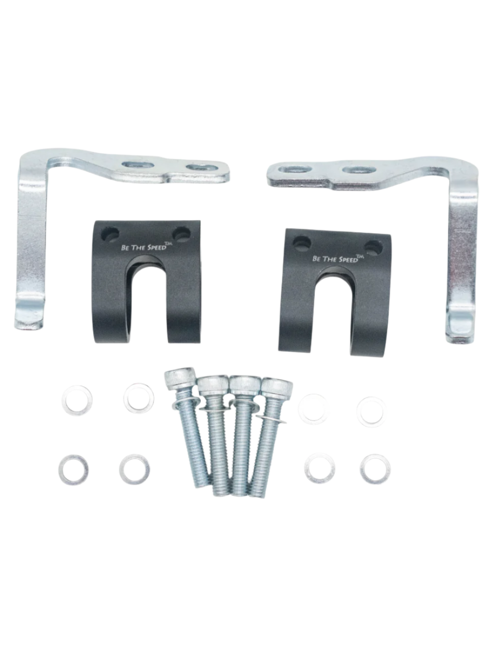Top View of a Karting Bumper Keeper Kit.