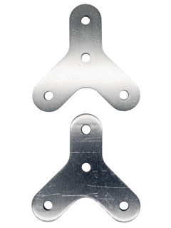 Top of Large Karting Seat Extension Brackets.