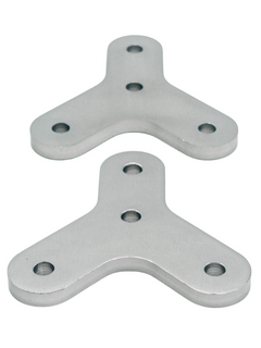 Front of Large Karting Seat Extension Brackets.