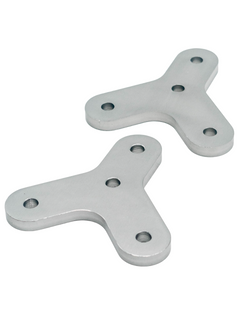 Front Right View of Large Karting Seat Extension Brackets.