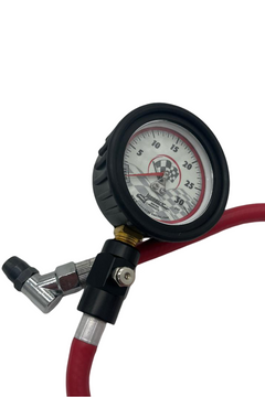 Longacre Deluxe 2-1/2" Tire Gauge: 0-30 psi