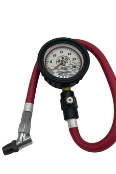 Longacre Deluxe 2-1/2" Tire Gauge: 0-30 psi
