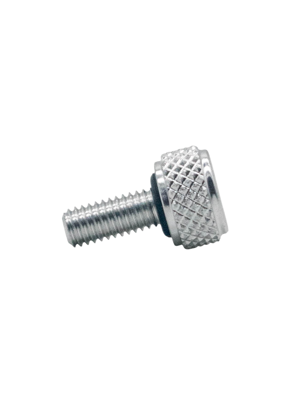 Side of a M5 OTK Style 5mm Bead Lock and Attached O-Ring.