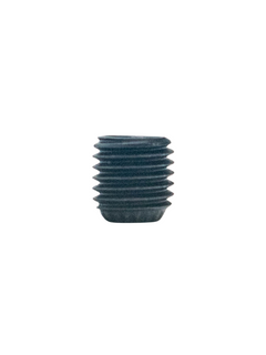 Front of an M8 1.25 Pitch Set Screw Cup Point.