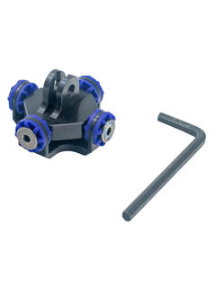 Front Right View of an Odenthal Camera Mount Isolator and Allen Wrench.