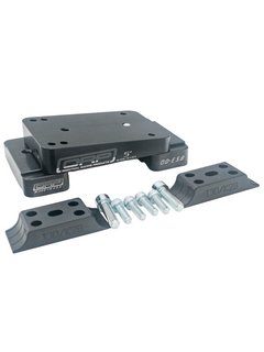 Front Left View of an Odenthal OD-ESB 5 Degree Karting Engine Motor Mount and Mounting Hardware.