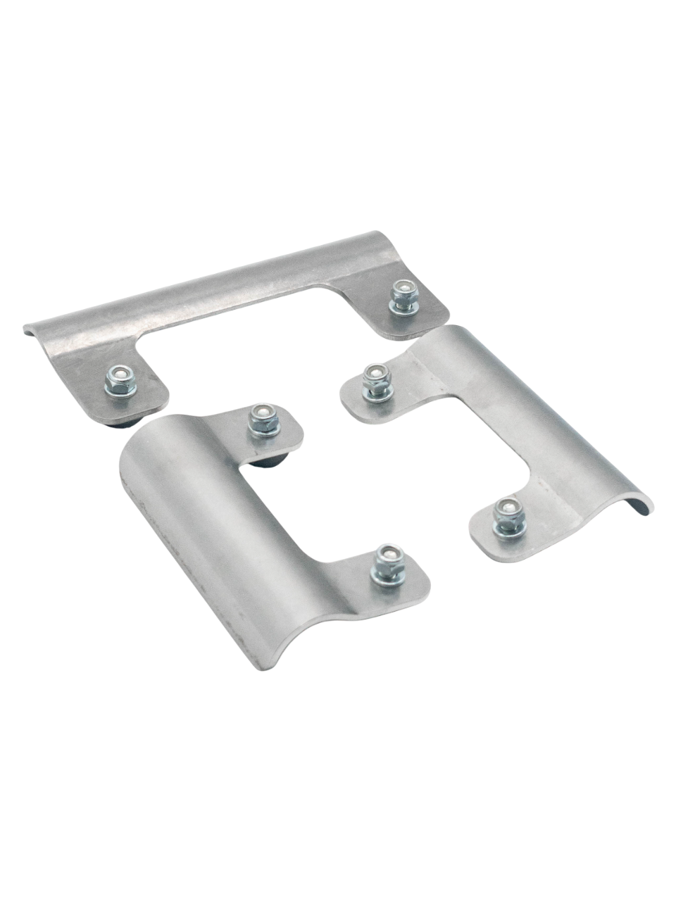 Front Left of a PKT Chassis Skid Plate Set.
