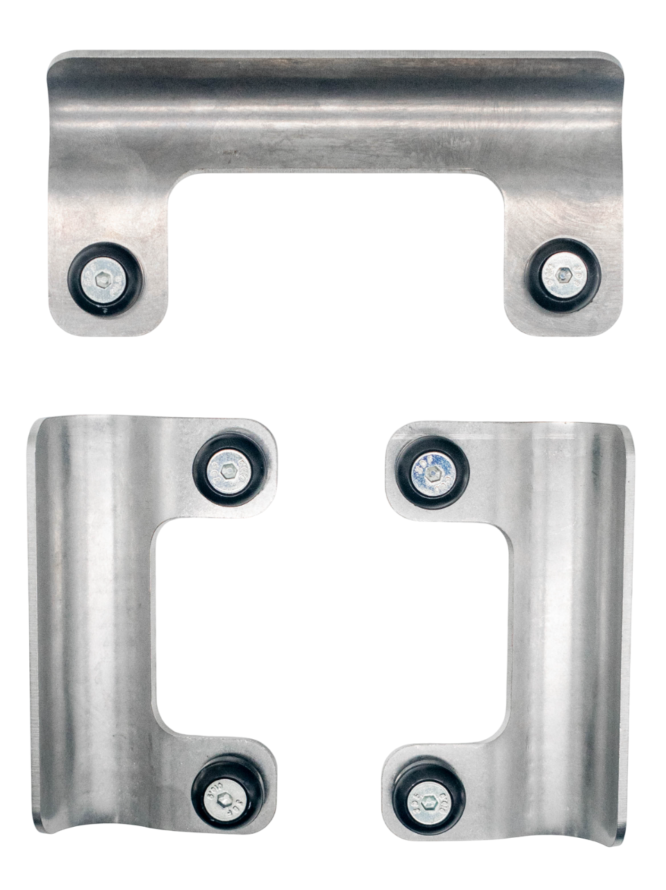 Upside Down PKT Chassis Skid Plate Set.