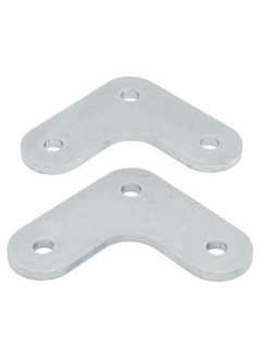 Front of Small Karting Seat Extension Brackets.