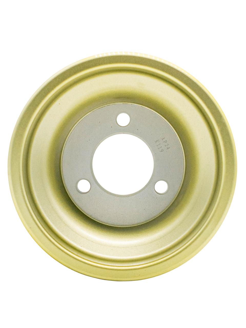 Bottom of a Swift MXC Style Magnesium K-LS LV 130mm Wheel.