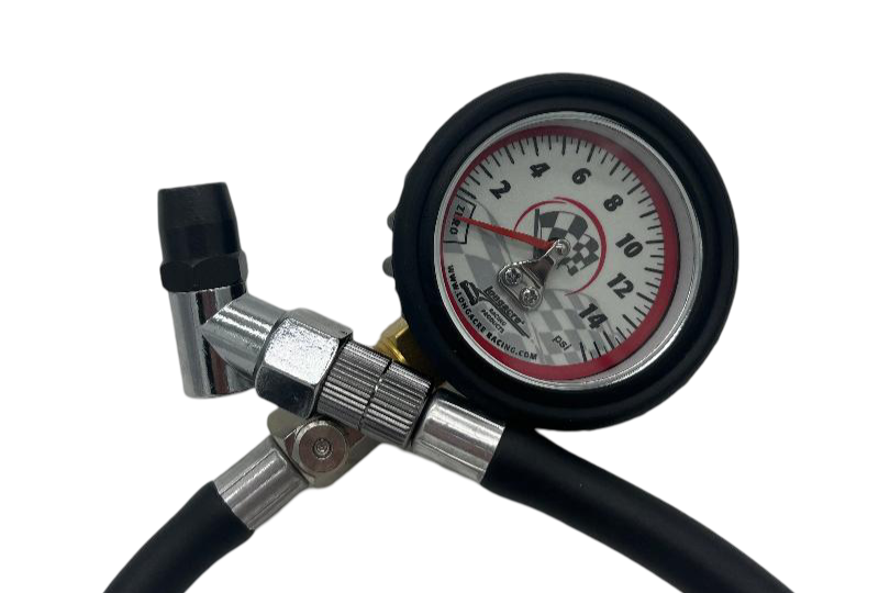 Longacre Basic 2" Tire Gauge: 0-15 psi