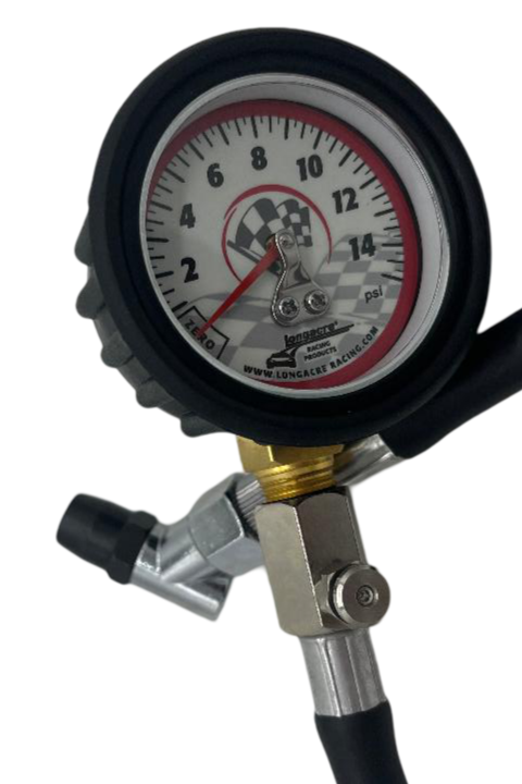 Longacre Basic 2" Tire Gauge: 0-15 psi