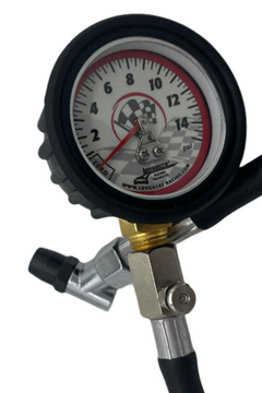 Longacre Basic 2" Tire Gauge: 0-15 psi