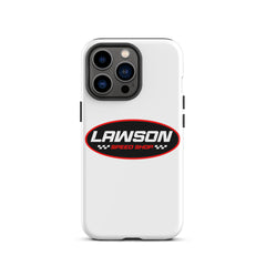 iPhone 13 Pro White Lawson Speed Shop Phone Case.
