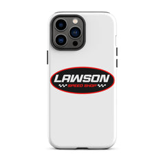 iPhone 13 Pro Max White Lawson Speed Shop Phone Case.