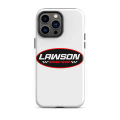 iPhone 14 Pro Max White Lawson Speed Shop Phone Case.