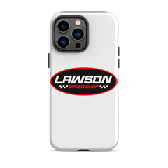 iPhone 14 Pro Max White Lawson Speed Shop Phone Case.
