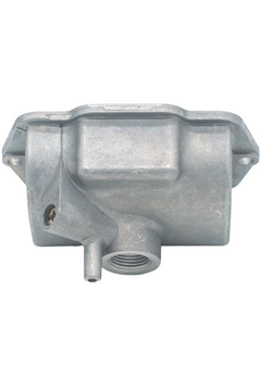 Back View of the LO206 Carburetor Float Bowl.