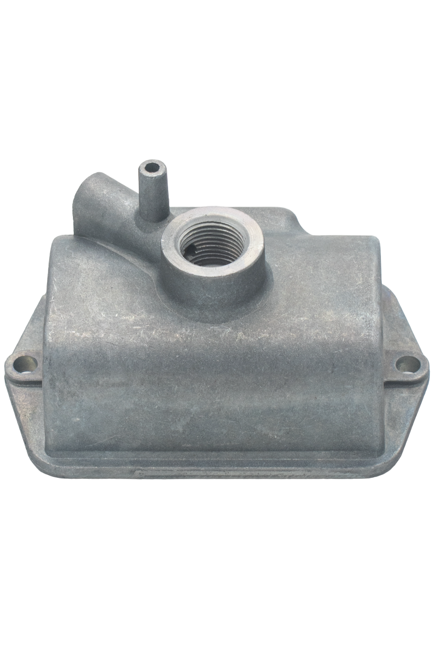 Top Angled View of the Upside Down LO206 Carburetor Float Bowl.