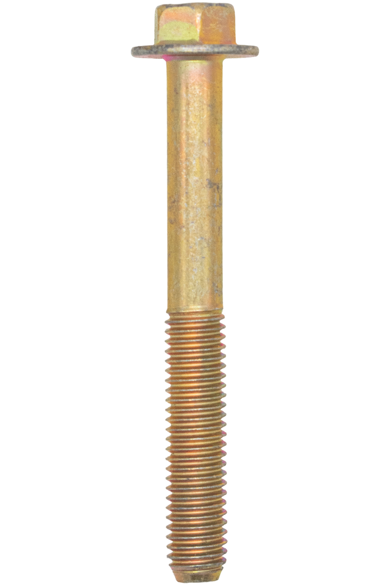 Top View of a Bronze Color LO206 Head Bolt.