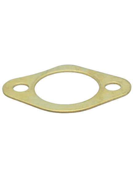 Low Front View of an LO206 Copper Exhaust Gasket.