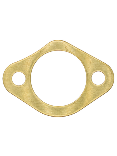 Top View of an LO206 Copper Exhaust Gasket.