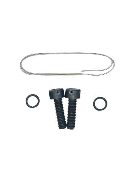 Top View of an LO206 Drilled Exhaust Header Bolt Kit.